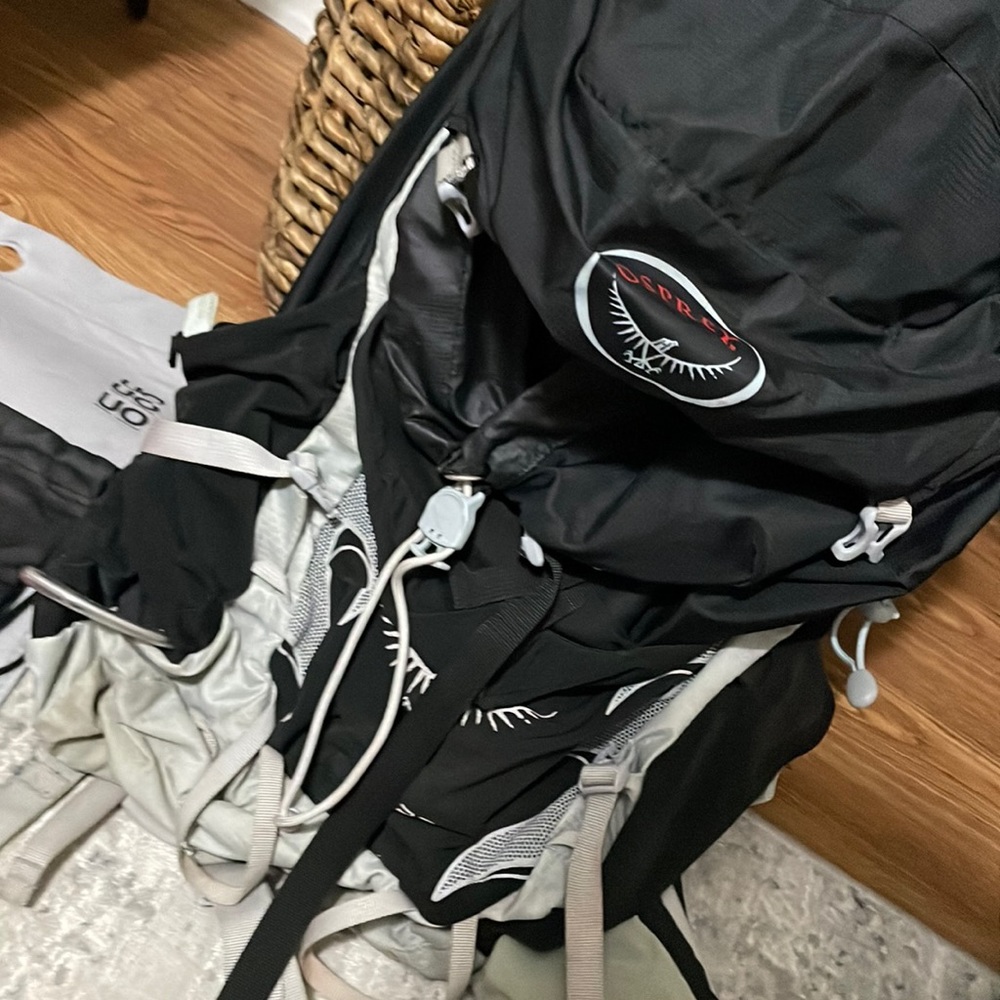 Osprey Hiking Bag Black Grey Talon 33 Day Pack